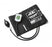 American Diagnostic Corp E-sphyg Aneroid Sphygmomanometer E-Sphyg Adult Thigh Thigh Nylon - 7002-13TBK