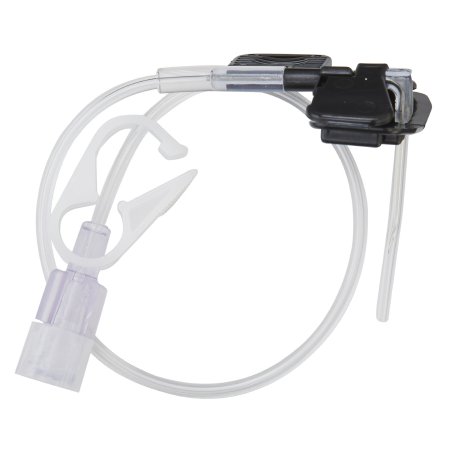 Huber Plus - Huber Infusion Set 22 Gauge 3/4 Inch 7 Inch Tubing Without Port - 012234