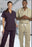Fashion Seal Uniforms Scrub Shirt Medium Misty 1 Pocket Short Set-In Sleeves Unisex - 6795-