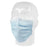 Comfort-Plus - Surgical Mask Pleated Tie Closure One Size Fits Most Blue NonSterile Not Rated Adult - 65 3110