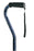 Carex - Offset Cane Aluminum 31 to 40 Inch Height Blue - FGA51500 BLUE