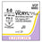 Ethicon Inc,a J & J Company Suture 5-0 Tcs/Pg910 Ps-3 Coated Vicryl Plus Undyed 18" Braid 12/Bx - VCP500G