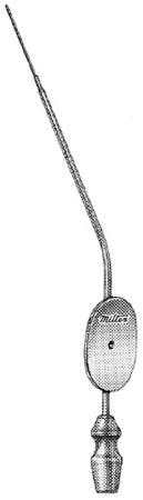 Miltex - Suction Tube Handle Schuknecht Style 20 Gauge NonVented - 19-585