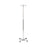 drive - IV Pole 2-Hook 4-Leg Chrome Plated Steel with Weights - 13033