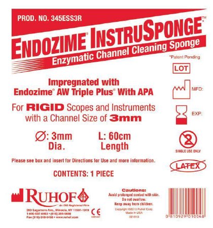 Endozime InstruSponge - Instrument Cleaning Sponge - 345ESS3R