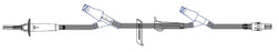 ICU Medical Administration Set 60 Drops / mL Drip Rate 106 Inch Tubing 2 Ports - B9382