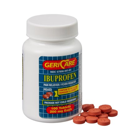 Geri-Care - Pain Relief 200 mg Strength Ibuprofen Tablet 100 per Bottle - 60-941-01