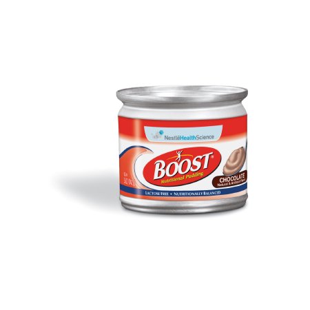 Nestle Healthcare Nutrition Boost Nutritional Pudding Oral Supplement Chocolate Flavor 5 oz. Cup Ready to Use - 9460300