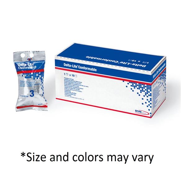 BSN Medical Tape Casting Delta-Lite Fbrgls 3"X4Yd Roll 3-5 Minute Set Time Lf Orange 10/Bx - 6023