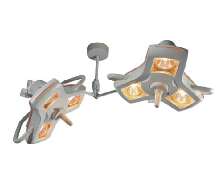 Burton Medical Products AIM-100 Surgical Light Dual Ceiling Mount Quartz Halogen 35 Watt White - A100DC