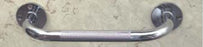 Mabis Healthcare - Wall Grab Bar Chrome Finish Knurled Steel - 521-1570-0624
