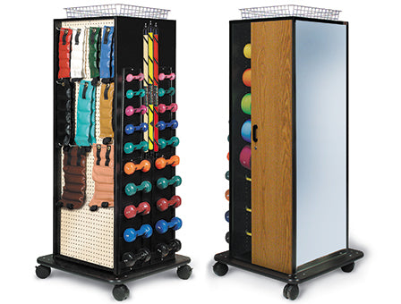 Hausmann "Grand Stand" Storage / Weight Rack - 32" x 32" x 72", - 5563