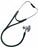 Welch Allyn Harvey DLX Cardiology Stethoscope Blue 1-Tube 17 Inch Tube Double Sided Chestpiece - 5079-327S