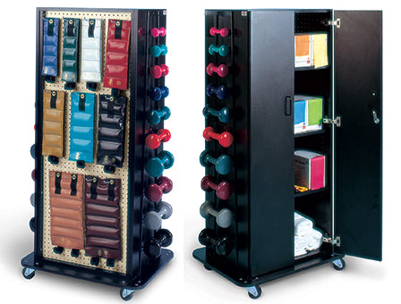 Hausmann Multi-Purpose Weight/Storage Rack - 30" x 24" x 61", - 5569