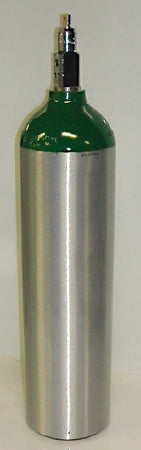 Mada Medical - MRI Oxygen Cylinder (Empty) Size E Aluminum - Mada Medical Products - 1602SMRIE