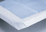 Medline - Bed Sheet Flat Sheet 40 X 84 Inch Dark Blue Spunbond Polypropylene Disposable - NON33100