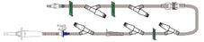 Bravo24 - Primary IV Administration Set 15 Drops / mL Drip Rate 14 Inch Tubing 5 Ports - B9900-538