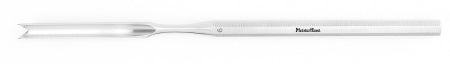 Miltex MeisterHand Chisel Ballenger 6 mm V-Shaped Tip OR Grade Stainless Steel NonSterile 6-1/4 Inch Length - H20-282