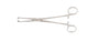 Miltex Miltex Tissue Forceps Allis 7-1/4 Inch OR Grade Stainless Steel (German) NonSterile Ratchet Lock Finger Ring Handle Straight Double Row of Atraumatic Teeth - 16-26