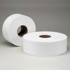 Kimberly Clark Scott JRT Jr. Toilet Tissue White 2-Ply Jumbo Size Cored Roll Continuous Sheet 3.55 Inch X 1000 Foot - 7805