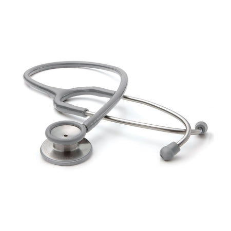 Adscope 603 - Classic Stethoscope Gray 1-Tube 22 Inch Tube Double-Sided Chestpiece - 603G