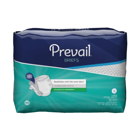 First Quality Prevail Adult Incontinent Brief Tab Closure Large Disposable Heavy Absorbency - PV-013/1
