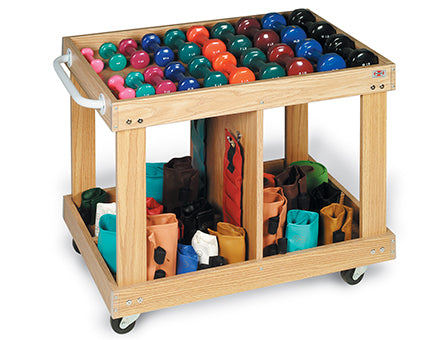 Hausmann Dumbbell Wagon - 39" x 24" x 32", - 5576