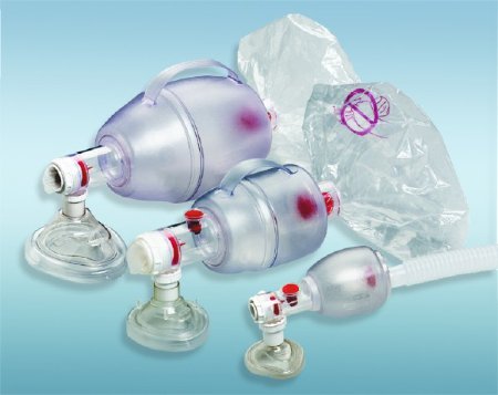 Ambu Spur II Resuscitator Pediatric Resuscitator Neonate Nasal / Oral Mask - 530211000