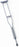Medline - Underarm Crutches Aluminum Frame Child 250 lbs. Weight Capacity Push Button Adjustment - MDS80337Z
