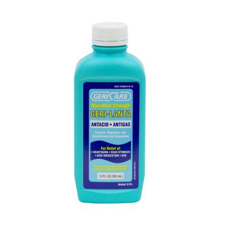 Geri-Care - Antacid 400 mg - 40 mg Strength Oral Suspension 12 oz. - XMYL-12-GCP