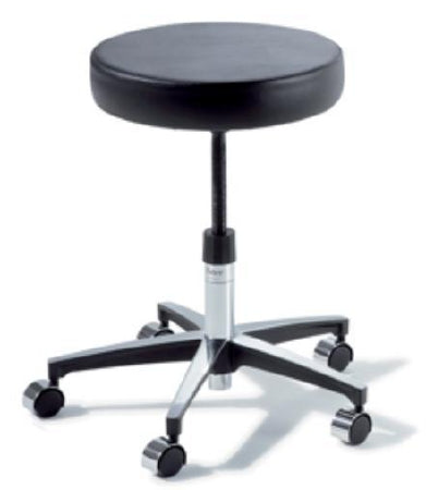 Midmark Ritter 274 Classic Series Physician Stool Backless Manual Height Adjustment 5 Casters Shadow Gray - 274-001-232
