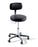 Ritter 277 Classic Series - Physician Stool Backrest Pneumatic Height Adjustment 5 Casters Shadow Gray - 277-001-232