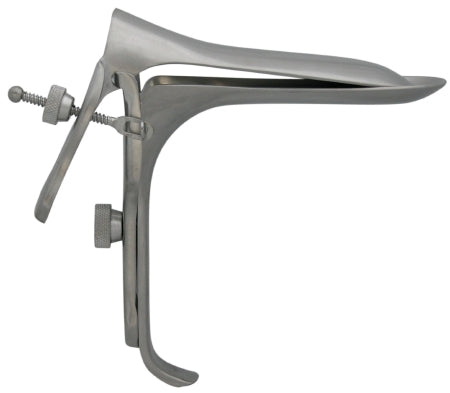 BR Surgical BR Surgical Vaginal Speculum Graves NonSterile Surgical Grade German Stainless Steel X-Large Double Blade Duckbill Reusable Without Light Source Capability - BR70-11004