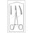 Econo - Hemostatic Forceps Halsted-Mosquito 5 Inch Length Floor Grade Pakistan Stainless Steel Sterile Ratchet Lock Finger Ring Handle Straight Serrated - 96-2657