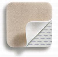 Molnlycke Mepilex Lite Thin Silicone Foam Dressing 2-2/5 X 3-2/5 Inch Square Silicone Adhesive without Border Sterile - 284090