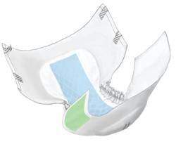 Cardinal Wings Adult Incontinent Brief Tab Closure Small Disposable Heavy Absorbency - 63062