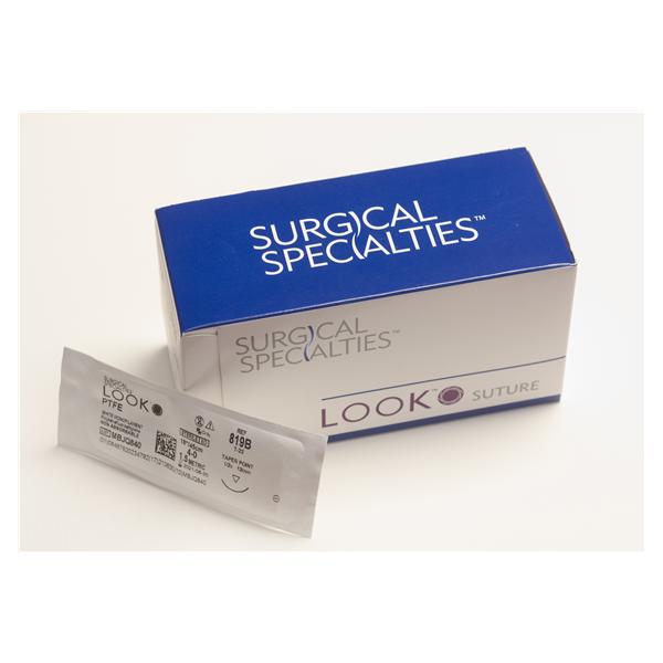 Look/Div Surgical Specialties Suture 3-0 Polytetrafluoroethylene C-22 White 18" 12/Bx - 818B