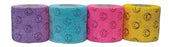 Andover Coated Products CoFlex NL Cohesive Bandage 1 Inch X 5 Yard Standard Compression Self-adherent Closure Smiley Face on Neon Pink / Yellow / Lavender / Light Blue NonSterile - 5100SC