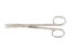 Miltex Miltex Plastic Surgery Scissors Wagner 4-3/4 Inch Length OR Grade Stainless Steel (German) NonSterile Finger Ring Handle Curved Blade Blunt/Blunt - 5-280