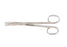 Miltex - Plastic Surgery Scissors Wagner 4-3/4 Inch Length OR Grade German Stainless Steel NonSterile Finger Ring Handle Curved Blade Blunt Tip / Blunt Tip - 5-281