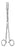 Miltex Uterine Dressing Forceps Maier 10 Inch Straight 5 mm Serrated Tips - 30-850