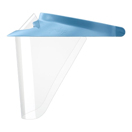 ABS - Face Shield Kit Small Full Length Ventilated Reusable NonSterile - 408ABS-BL-S