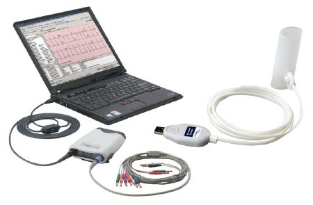 Welch Allyn CardioPerfect ECG Monitor with Interpretation and Spirometry Module Color Display - 101442