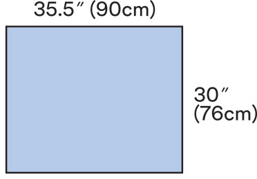 3M Steri-Drape General Purpose Drape Drape Sheet 36 W X 30 L Inch - 9069
