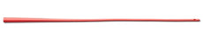 Medline Red - Urethral Catheter Straight Tip Uncoated Polyethylene / Polyurethane 14 Fr. 16 Inch - DYND13714