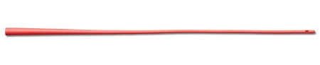 Medline Red - Urethral Catheter Straight Tip Uncoated Polyethylene / Polyurethane 14 Fr. 16 Inch - DYND13714