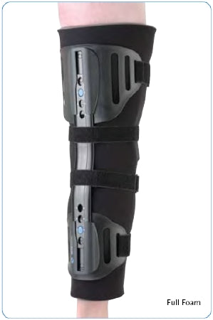 Ossur Exoform Knee Immobilizer 3X-Large Up to 38 Inch Circumference 18 to 24 Inch Length Left or Right Knee - 222050