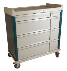 Punch Card Medication Cart