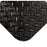Fisher Scientific Diamond-Plate SpongeCote Anti-Fatigue Mat 2 X 3 Foot Black PVC / Nitrile Infused Sponge - 17986124