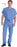 Landau Uniforms - Scrub Shirt 2X-Large Navy Blue 2 Pockets Short Sleeve Unisex - 7502BNP2XLG